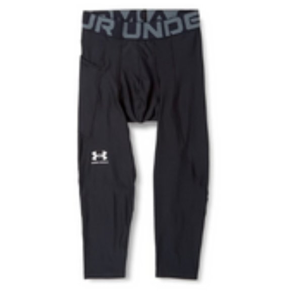 Under Armour Men's HeatGear 3/4 Compression Pants - NWT Mens 3XLT in Black - Picture 1 of 5